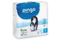 PINGO Junior. Экологические детские подгузники (11-25кг) 36шт.
